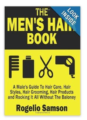 The book cover of The Mens Hair Book by Rogelio Samson